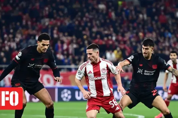 λεβερκουζεν ολυμπιακοσ καναλι — GR news