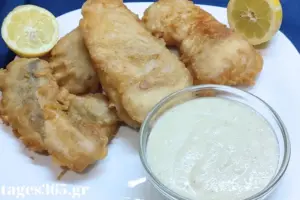 μπακαλιάροσ τηγανητόσ με κουρκούτι — GR news