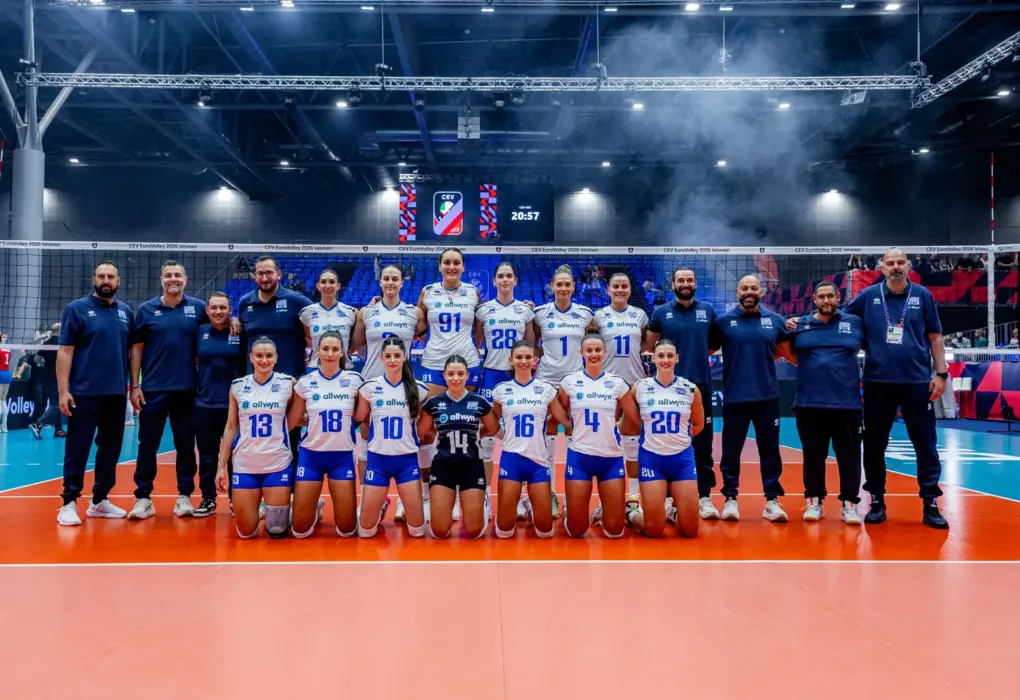 Ελλάδα: Ηττήθηκε με 3-1 από την Τσεχία στην πρεμιέρα του Ευρωπαϊκού γυναικών 2026