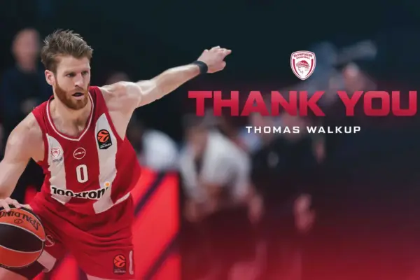 Ολυμπιακός: Ο Γουόκαπ αποχωρεί για την Dubai Basketball