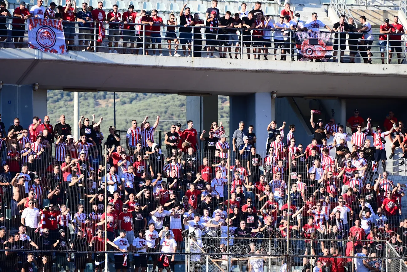 SUPERLEAGUE 2026-2027 / ΒΟΛΟΣ ΝΠΣ - ΟΛΥΜΠΙΑΚΟΣ.(ΓΙΩΡΓΟΣ ΜΑΤΘΑΙΟΣ / EUROKINISSI)